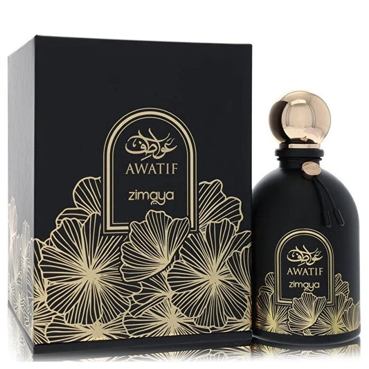 AFNAN ZIMAYA AWATIF BLACK EDP 100ML/3.4OZ