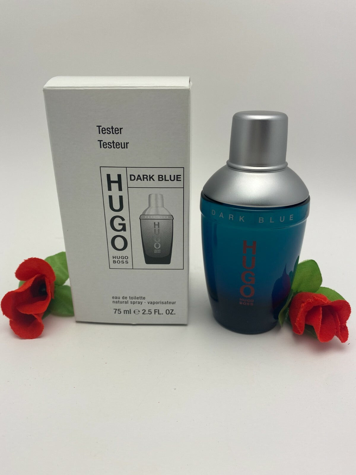 HUGO BOSS DARK BLUE 75ML/3.4OZ TESTER