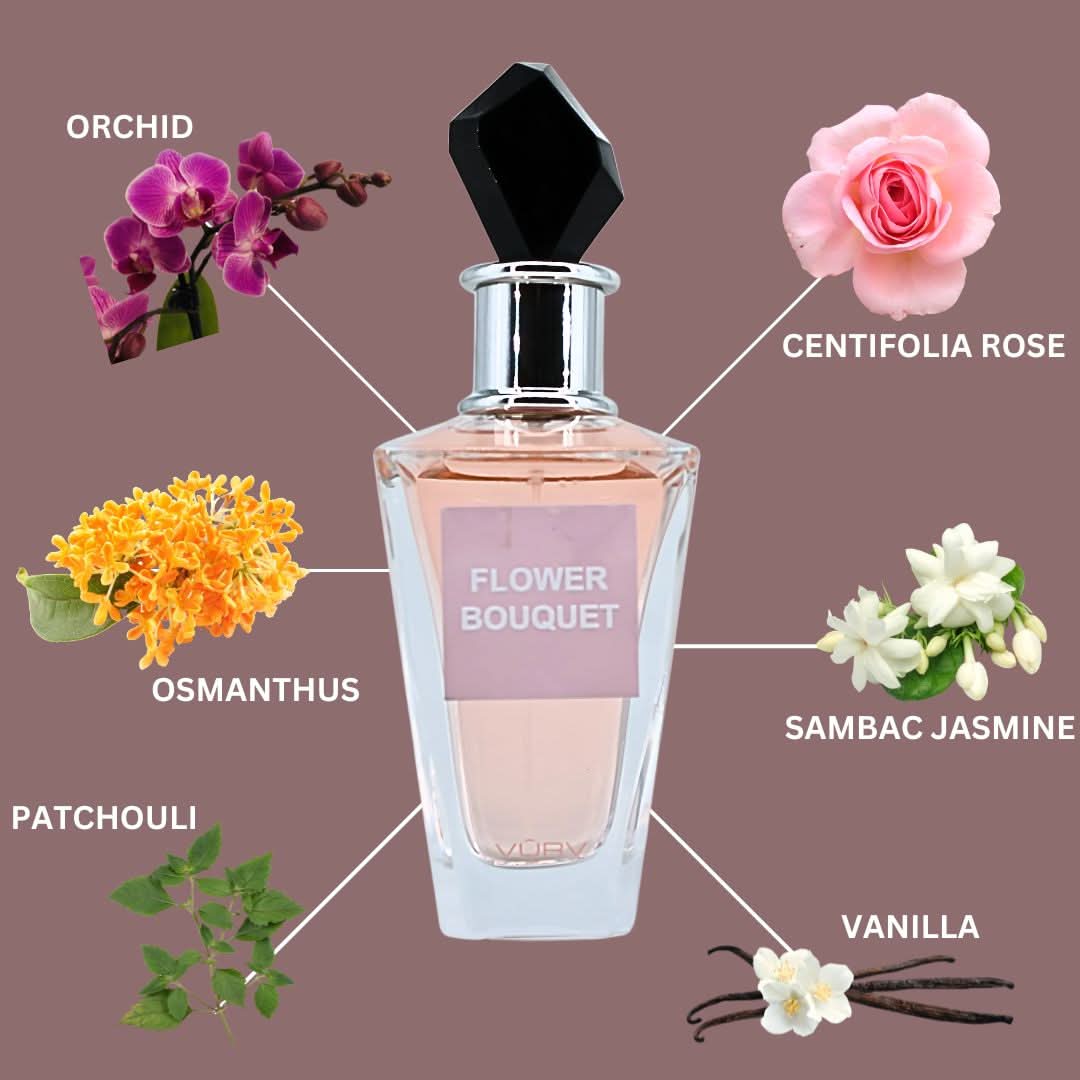 VURV FLOWER BOUQUET WOMEN EAU DE PARFUM 3.4 FL OZ SPRAY