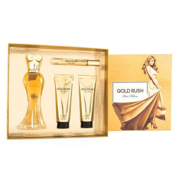 PARIS HILTON Gold Rush 4-piece gift set For Women