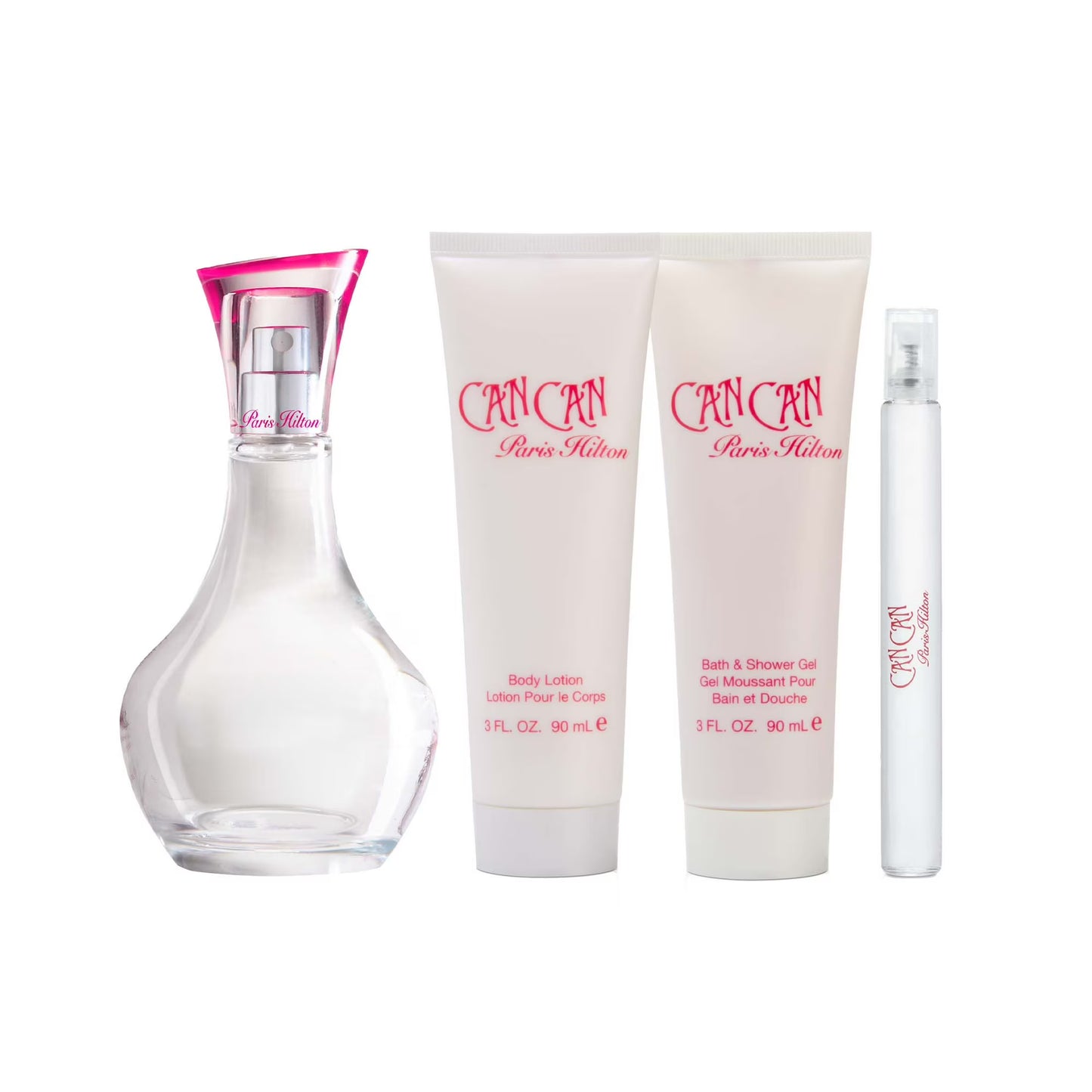 PARIS HILTON Can Can Womens 4-piece Gift Set