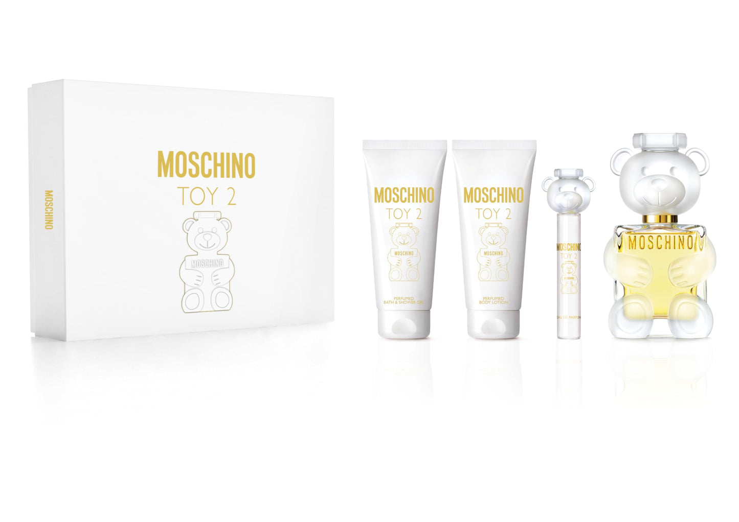 MOSCHINO WOMENS TOY 2 4 PC GIFT SET EAU DE PARFUM