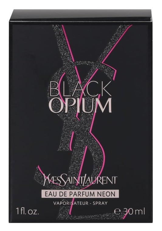 YSL WOMEN'S BLACK OPIUM EAU DE PARFUM NEON 1OZ/30ML