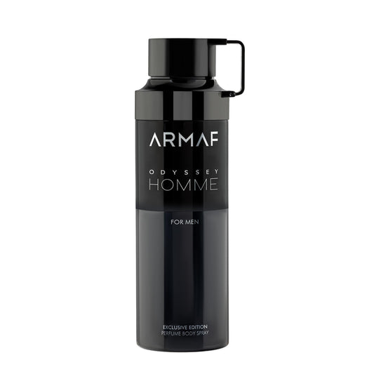 ARMAF Odyssey Homme Black Body Spray-6.8oz/200ml
