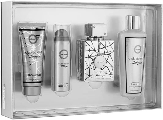 CDN Sillage Set Men 4 pcs, EDP