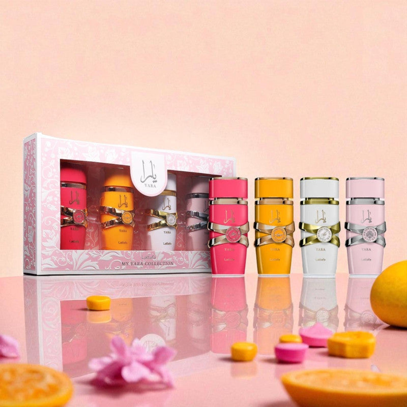 LATTAFA My Yara Collection Eau de Parfum 4 Piece Set  25ML/0.85Oz