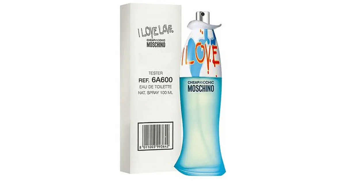 MOSCHINO I love Love 3.4 Eau De Toillet TESTER