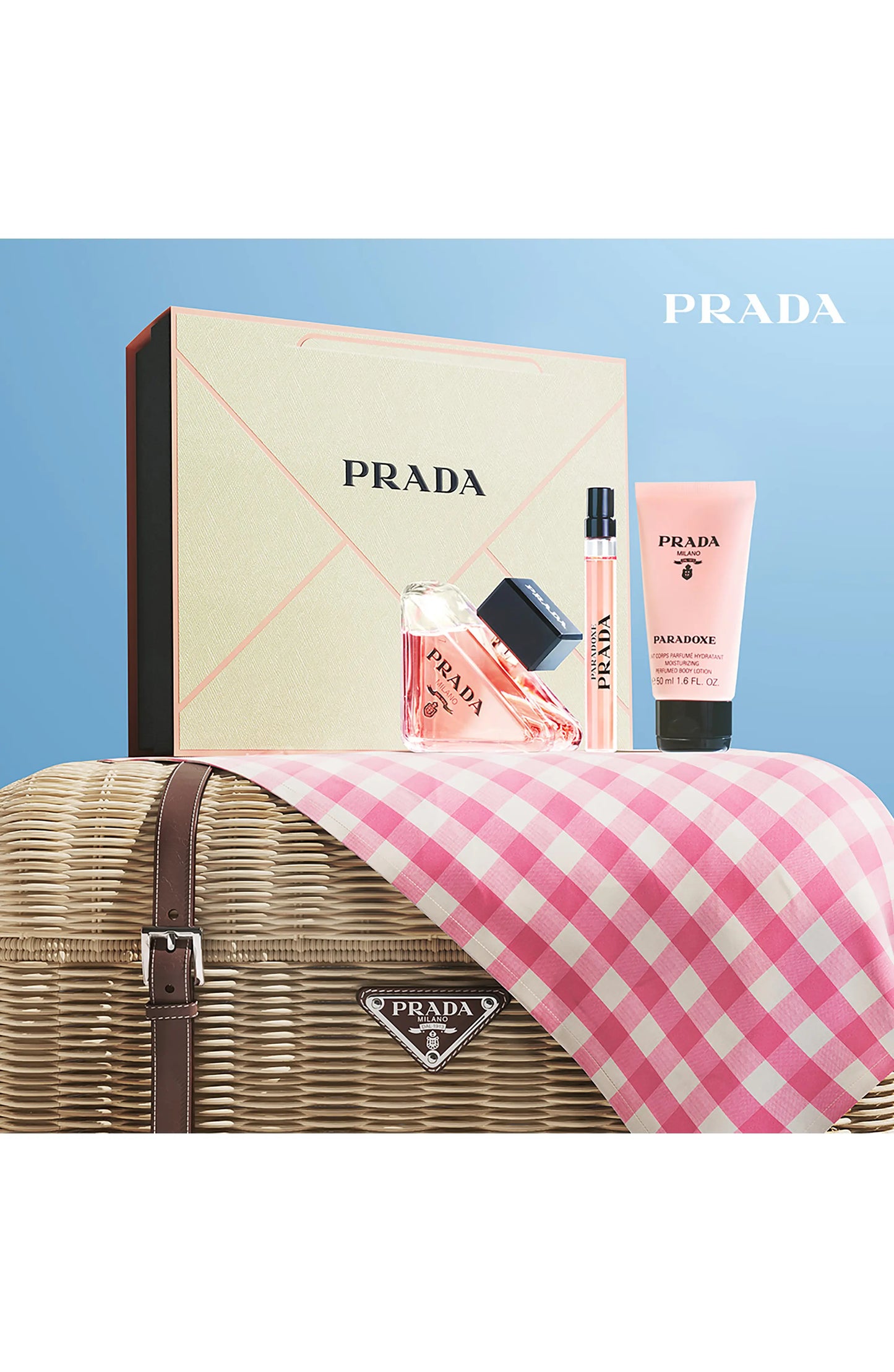 PRADA WOMENS PARADOXE GIFT SET EAU DE PARFUM 3PC