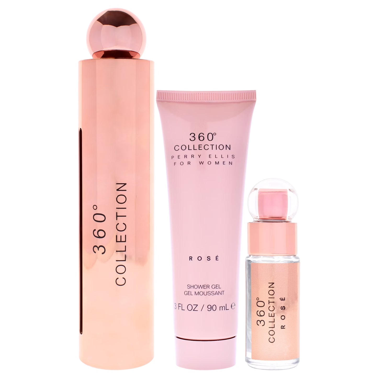 PERRY ELIS 360 Collection Rose Women's 3- Piece Gift Set