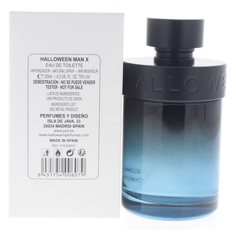 HALLOWEEN J DEL POZO X MEN EDT 125ML/4.2OZ TESTER
