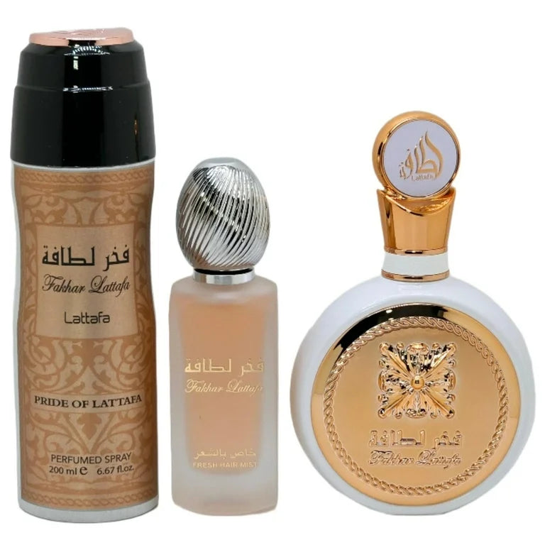 LATTAFA FAKHAR PRIDE SET 3 PZ WOMEN