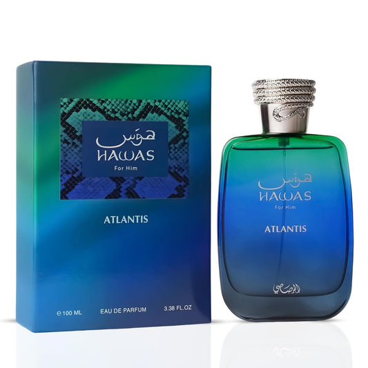 RASASI Hawas Atlantis Eau De Parfum 100ML/3.4Oz