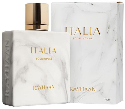 RAYHAAN Italia Pour Homme Eau De Parfum 100ML/3.4Oz