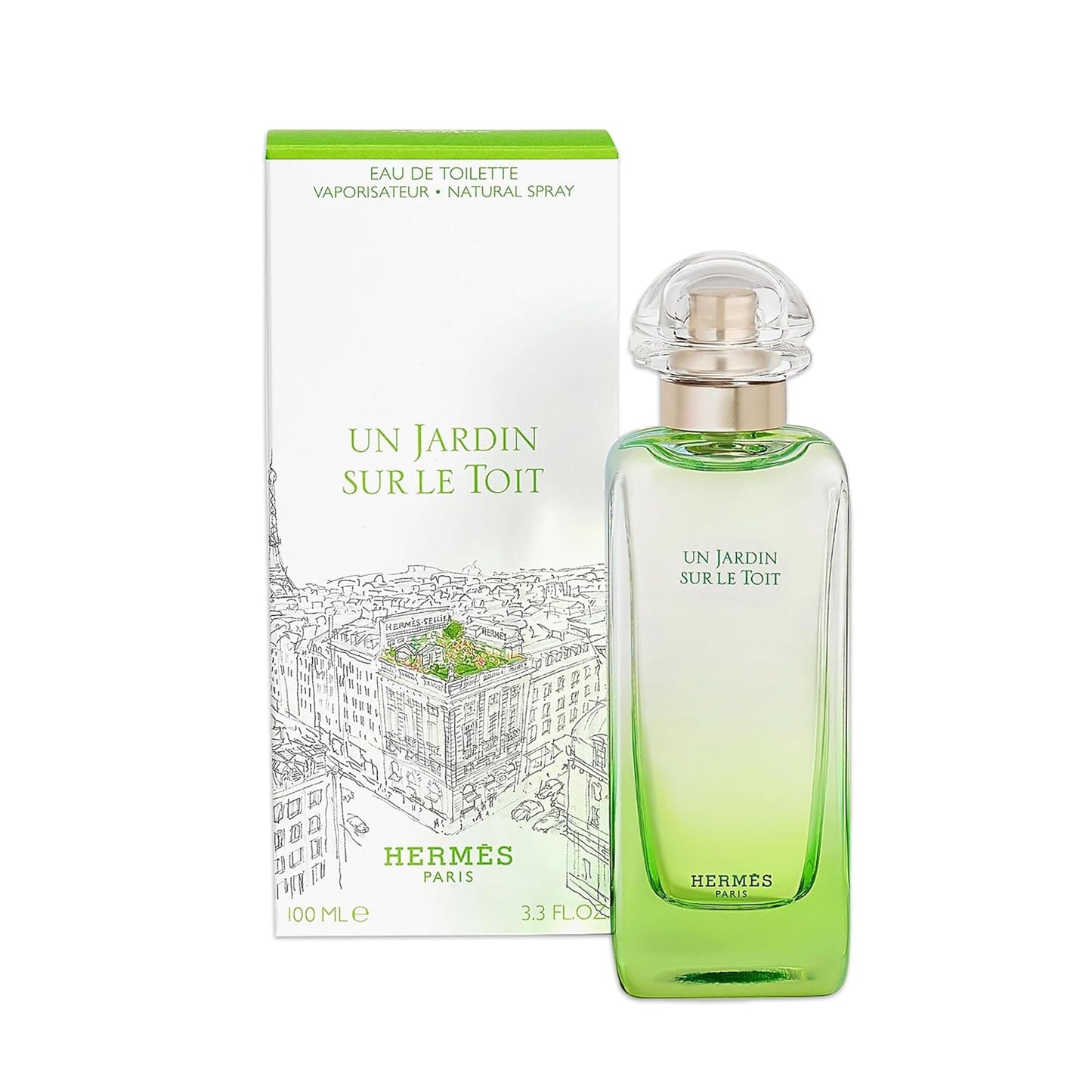 HERMES Un Jardin Sur Le Toit Eau De Toilette 100ML/3.3Oz