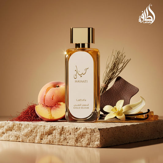 Lattafa Hayaati Gold Elixir Eau De Parfum 100ML/3.4Oz