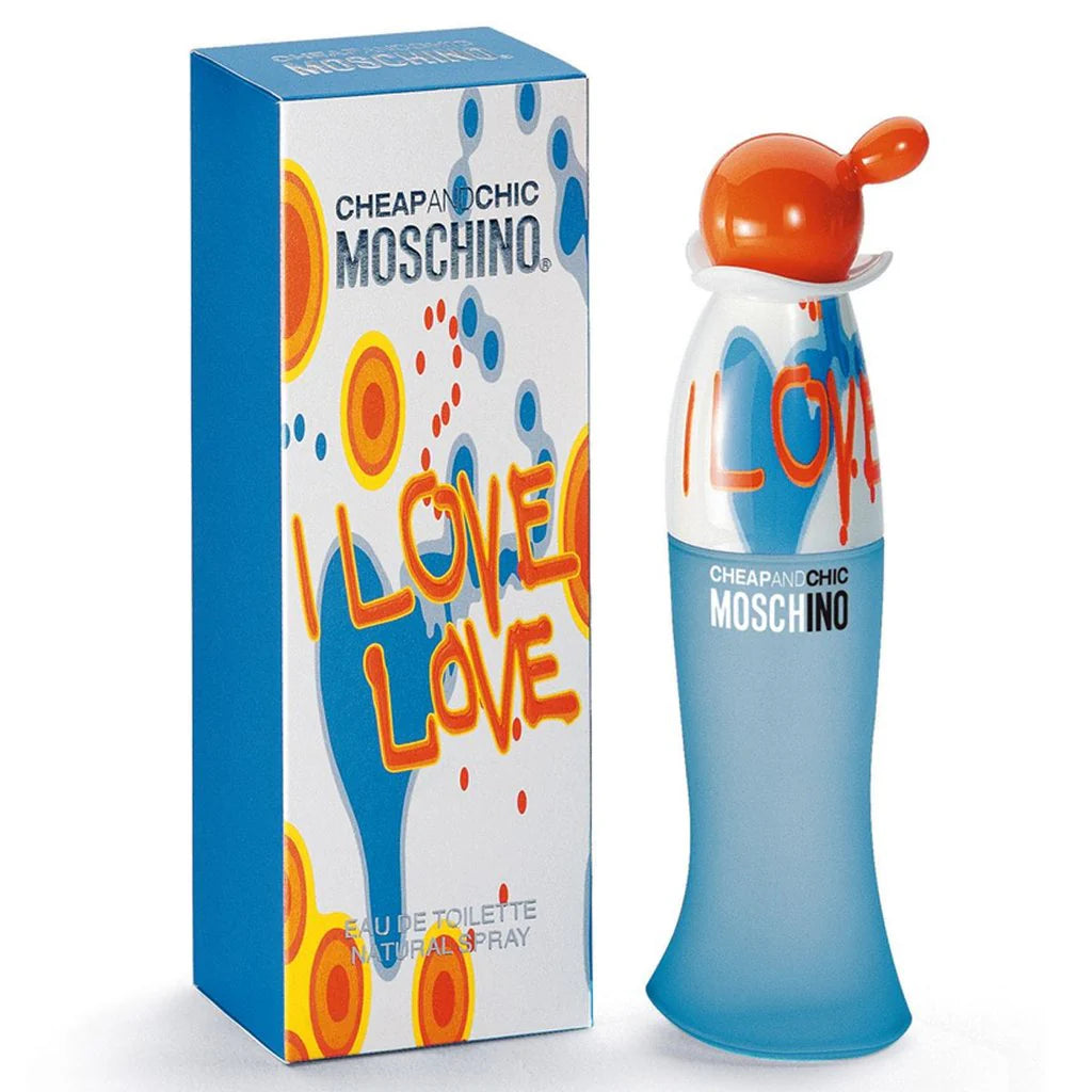 CHEAP AND CHIC MOSCHINO I LOVE LOVE EDT 100ML/3.4OZ