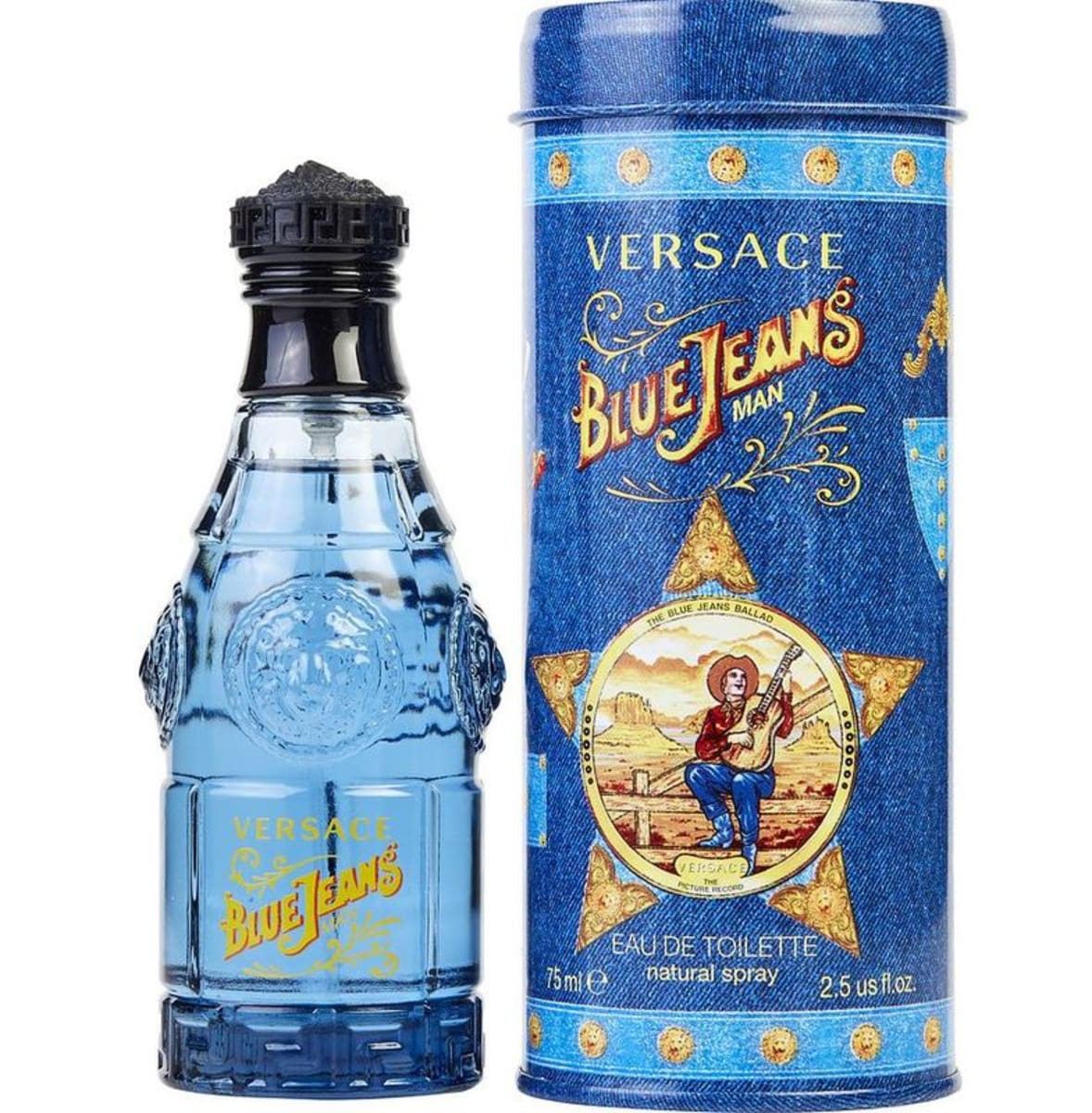 Versace Blue Jeans Eau de Toilette 75ML/2.5Oz