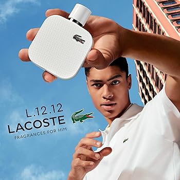 Lacoste L12.12 Eau de Blanc Eau de Parfum 1.7Oz