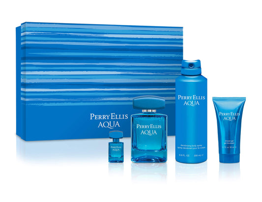 Perry Ellis  Men's Perry Aqua Gift Set