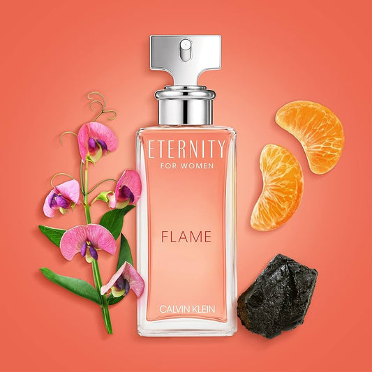 Eternity Flame Women's Calvin Klein EDP 100Ml/3.4Oz