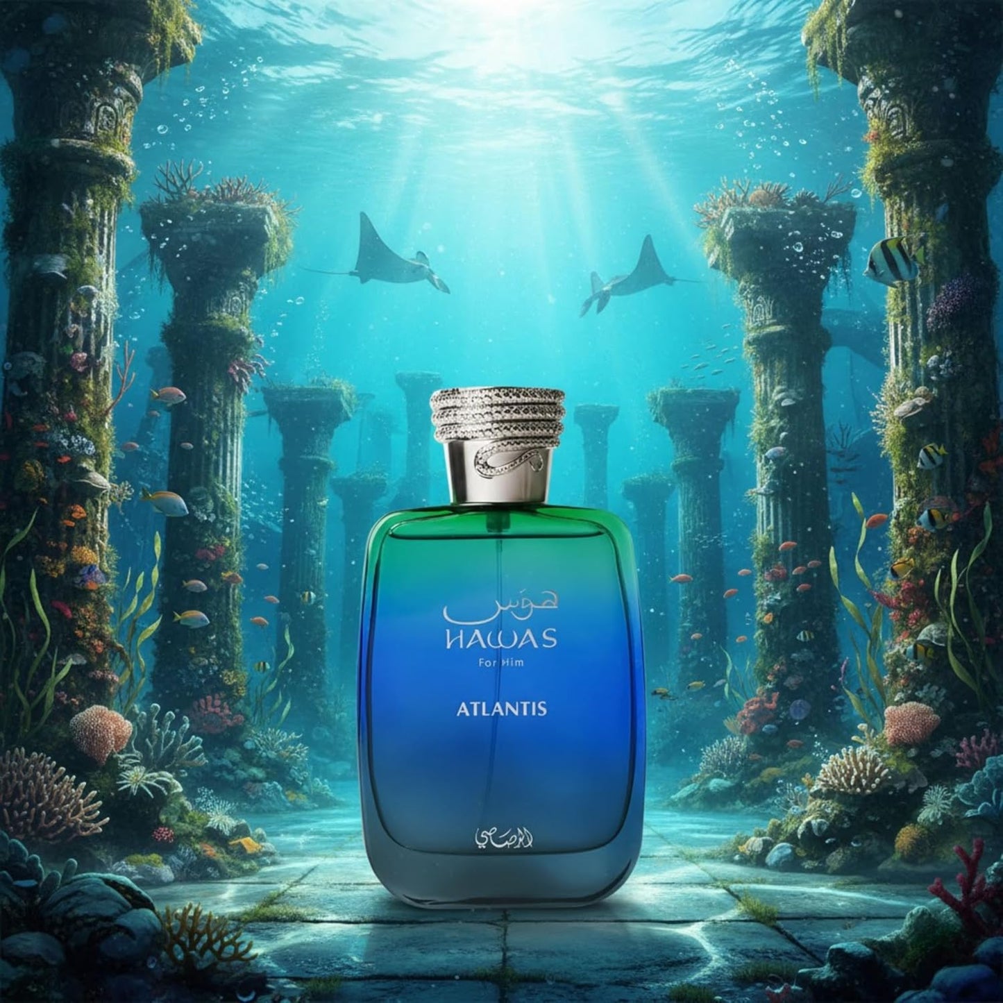 RASASI Hawas Atlantis Eau De Parfum 100ML/3.4Oz