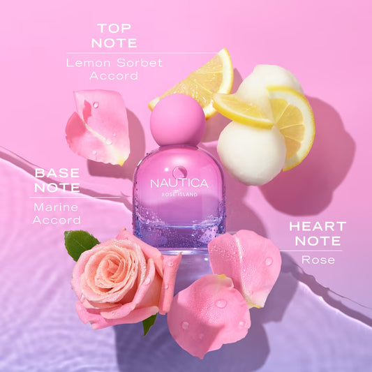 NAUTICA ROSE ISLAND EDP 100ML/3.4OZ