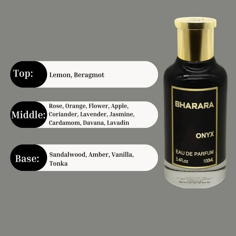 Bharara Onyx Eau de Parfum 100ML/3.4Oz