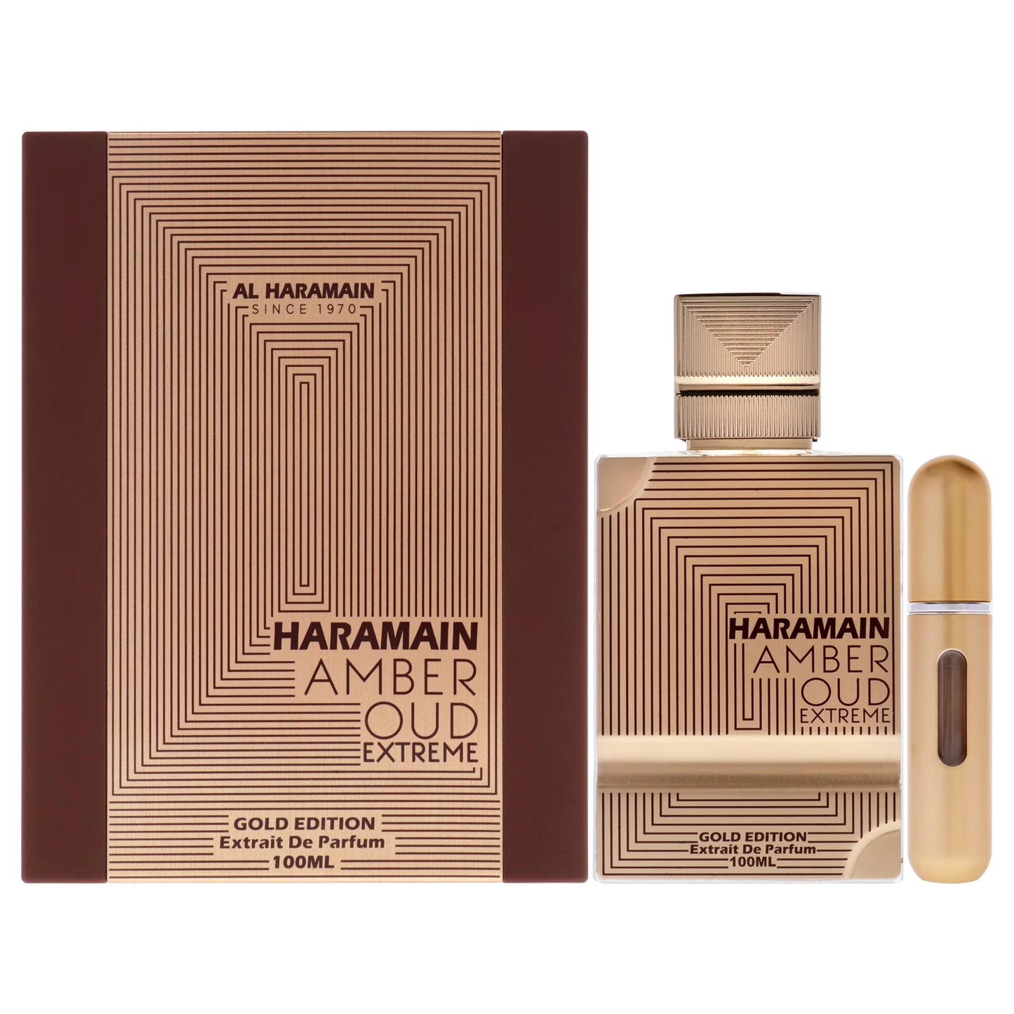 Al Haramain Amber Oud Extreme Gold Edition, Extrait De Parfum 100ML/3.3oz