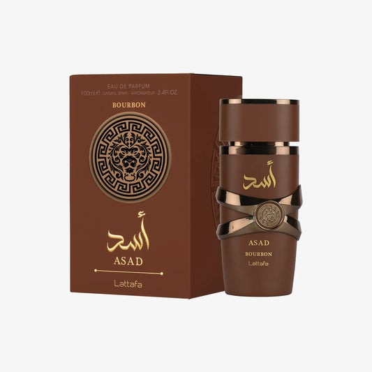 Asad Bourbon Lattafa Eau De Perfum - 100ML/3.4Oz