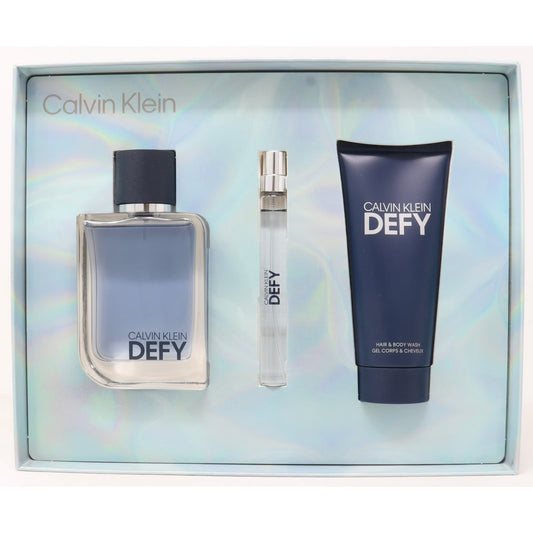 CALVIN KLEIN Defy Eau De Toilette 3 Piece Set 100ML/3.4Oz