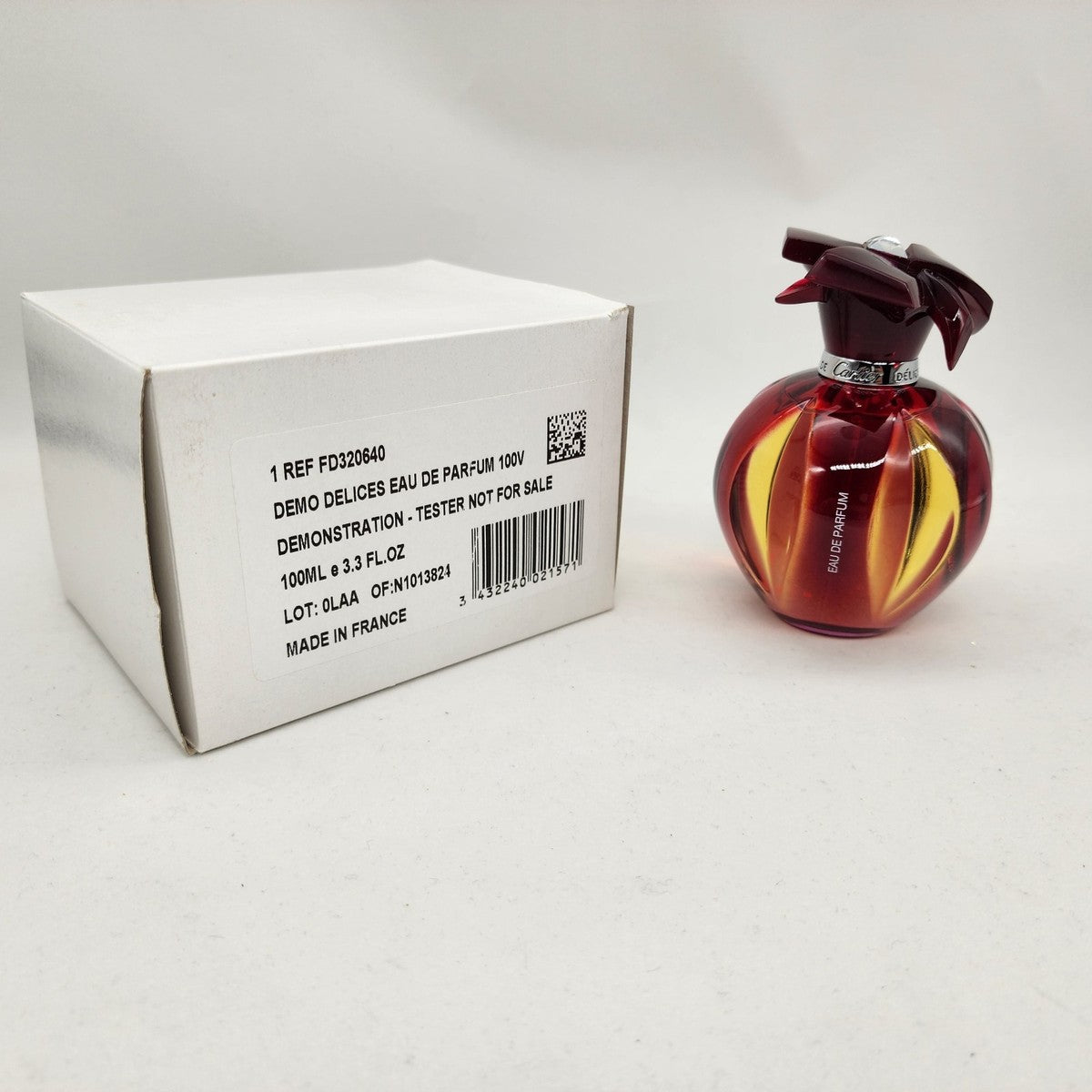 DELICES BY CARTIER 3.4OZ/100ML TESTER