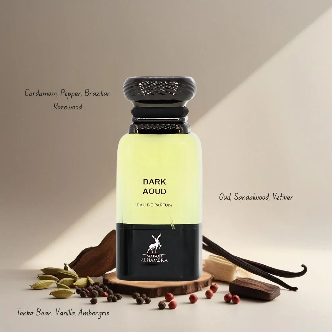 MAISON ALHAMBRA DARK AOUD EDP 80ML/2.7OZ