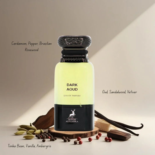 MAISON ALHAMBRA DARK AOUD EDP 80ML/2.7OZ UNISEX
