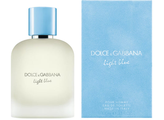 DOLCE & GABBANA Light Blue Pour Homme Eau De Toilette 100ML/3.3Oz