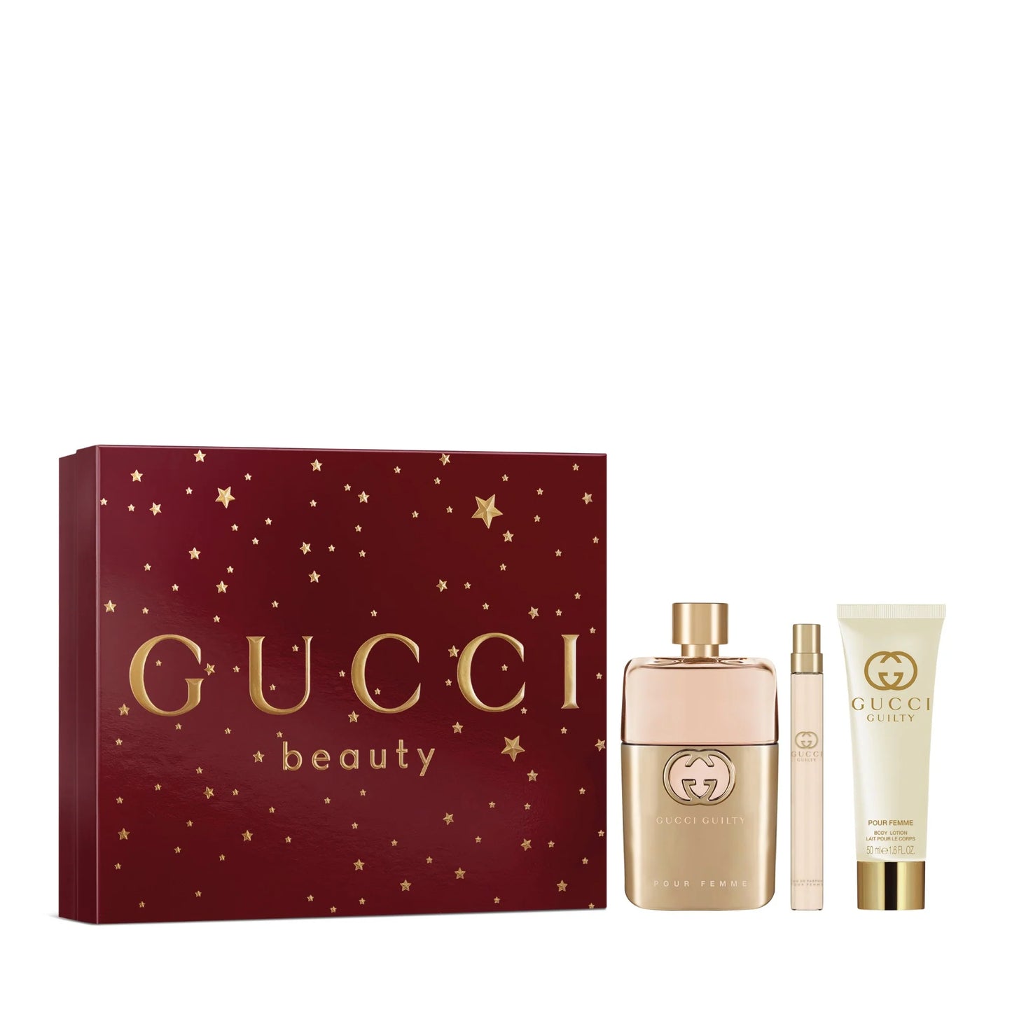 GUCCI GUILTY EDP POUR FEMME SET 3PCS