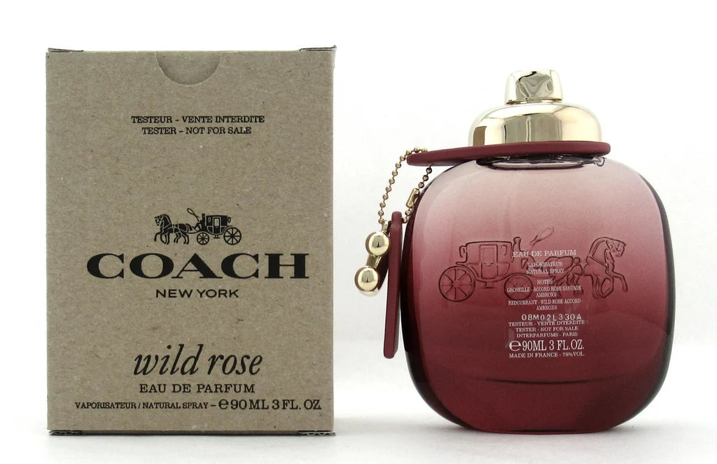 COACH NYC WILD ROSE EDP 90ML/30.OZ TESTER