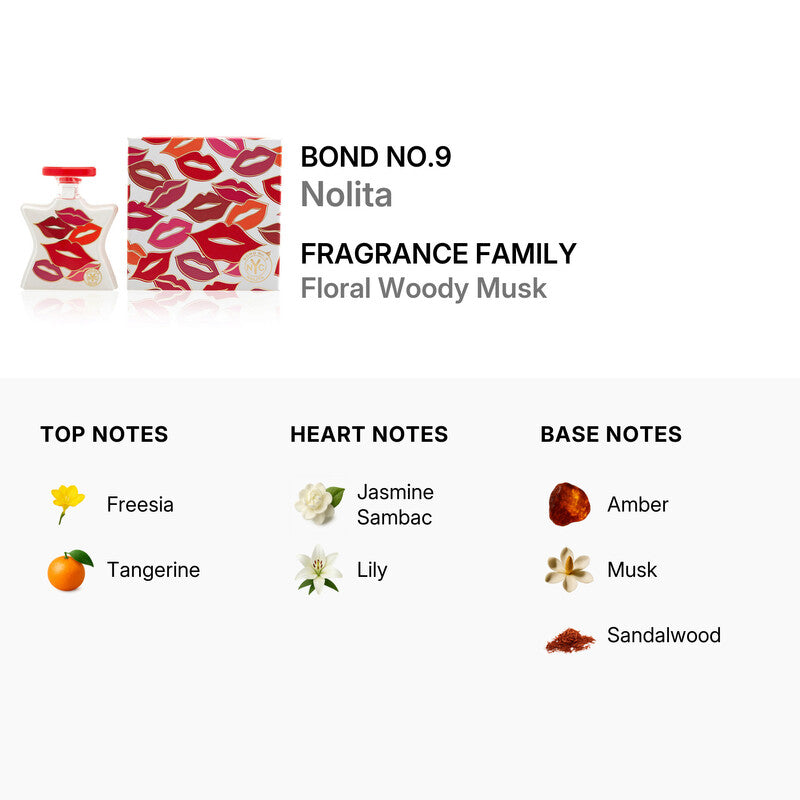 BOND 9 FOR HER NOLITA TESTER EAU DE PARFUM 100ml/3.4oz