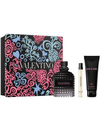 VALENTINO UOMO BORN IN ROMA SET 3PC EAU DE TOIILET
