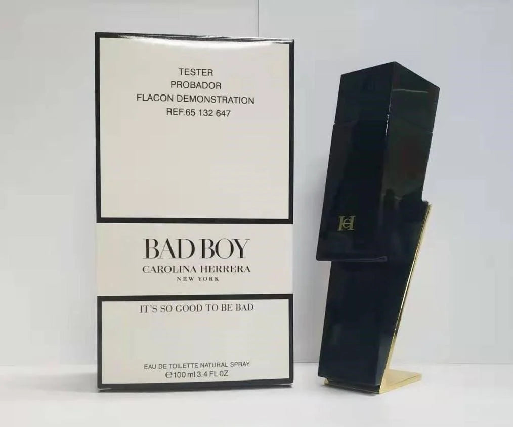 BAD BOY BY CAROLINA HERRERA TESTER EDT 100ML-3.4OZ