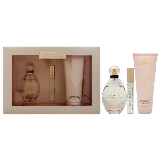 Sarah Jessica Parker Lovely Set 3pc EDP- Perfume 200ml/10ml