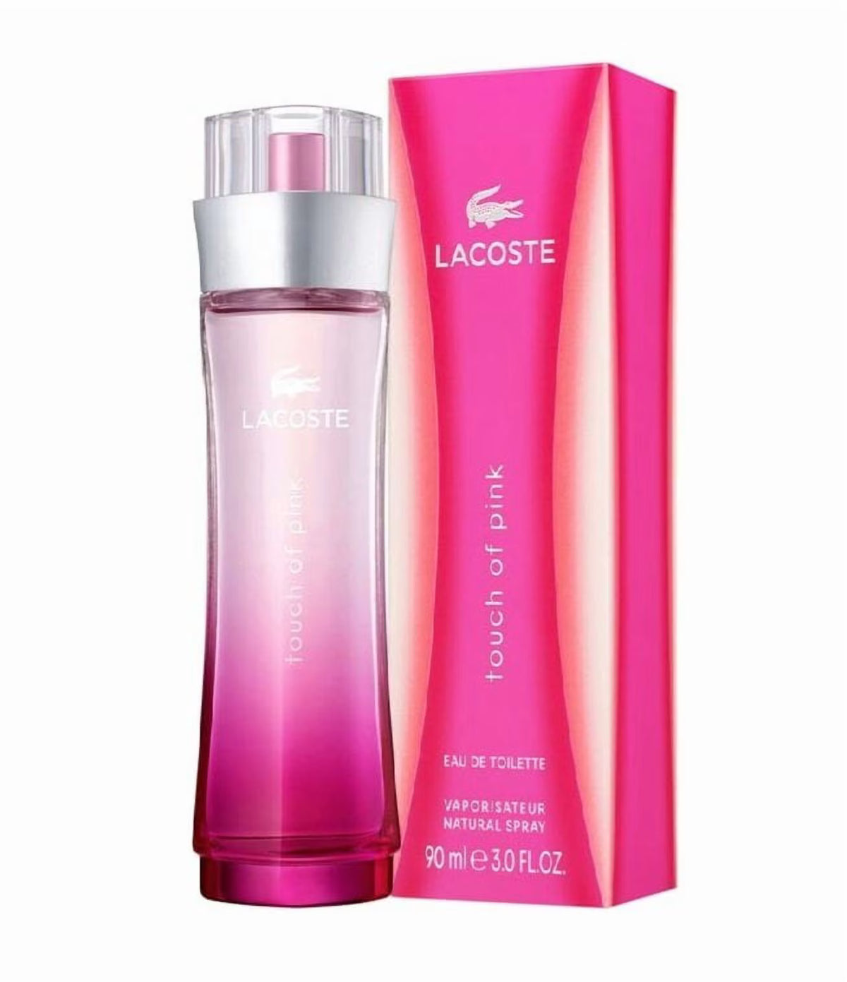 LACOSTE TOUCH OF PINK EDT 90ML/3OZ