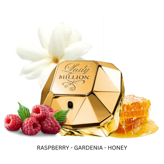 Paco Rabbane Lady Million Eau de Parfum Tester 80ML/2.7Oz