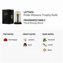LATTAFA PRIDE WINNERS TROPHY GOLD WOMENS EDP 100ML-3.4OZ