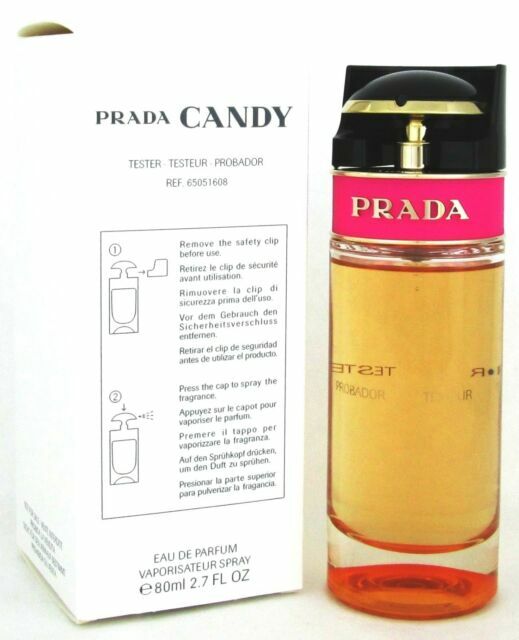 PRADA CANDY TESTER 2.7OZ/ 80ML