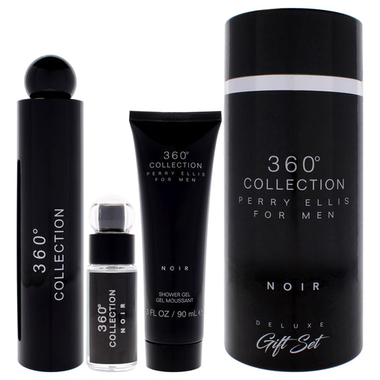 PERRY ELLIS 360 Collection Noir 3-Pc Gift Set