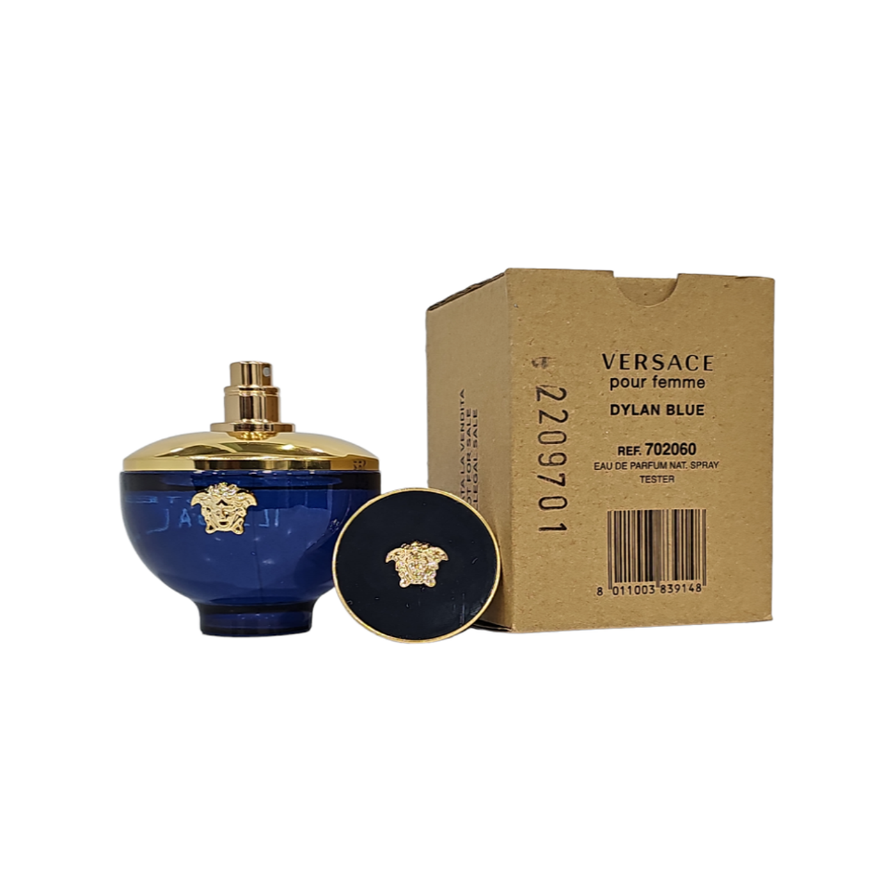 Versace Pour Femme Dylan Blue Eau De Parfum Tester 100ML/3.4oz