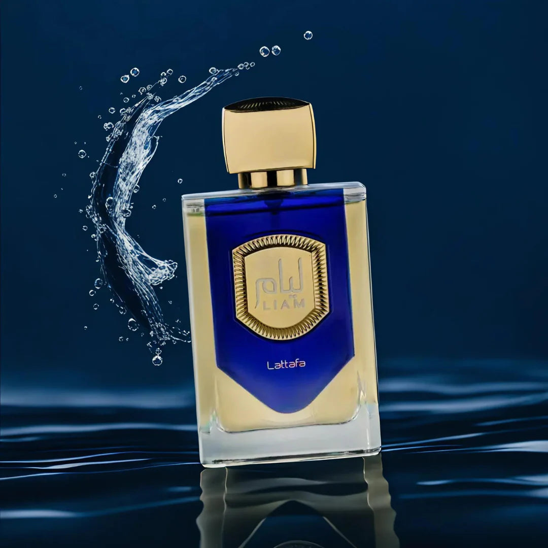 LATTAFA LIAM BLUE SHINE UNISEX|EDP|NATURAL SPRAY|VAPORISATEUR 100ML-3.4OZ