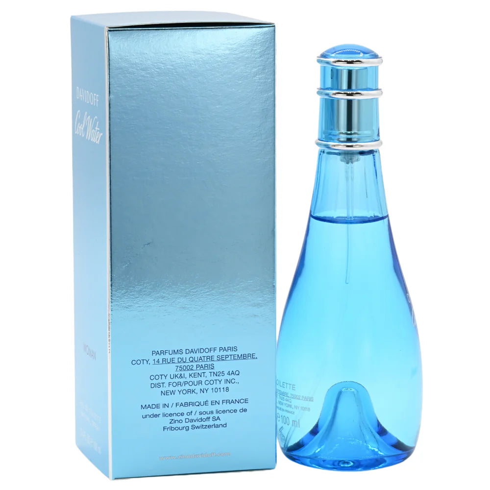 Davidoff Cool Water For Women Eau De Toilette 100ML/3.4Oz
