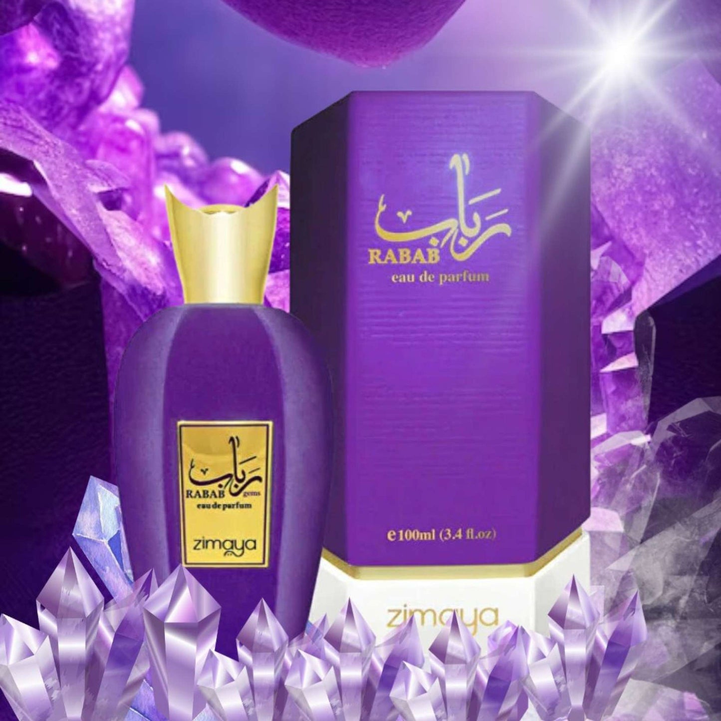 ZIMAYA  RABAB GEMS EDP 100ML/3.4OZ