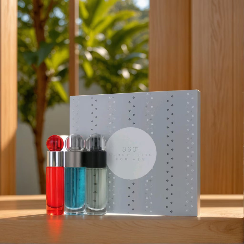 Perry Ellis 360 Men Set 3pc Travel GIFT